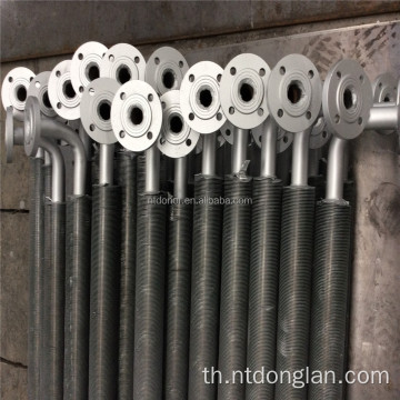 หลอดครีบเกลียวกับ Flange Fin Tube Extruded